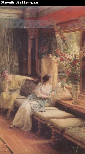 Alma-Tadema, Sir Lawrence Vain Courtship (mk24)